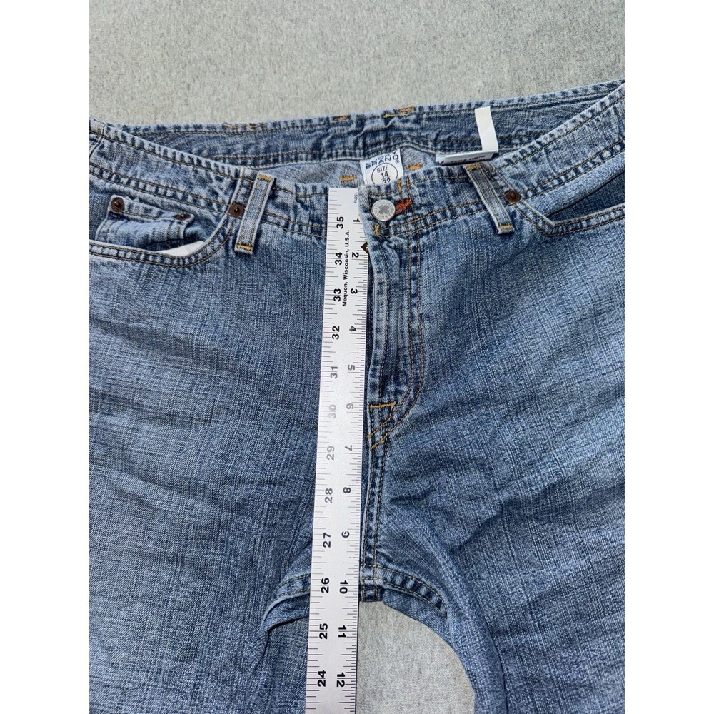 Lucky Brand Dungarees by Gene Montesano Denim Wonder Jean Vintage USA Size 34 - Picture 9 of 11